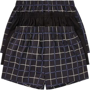 Wijde jersey boxer van katoen (set van 3)