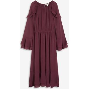 Chiffon jurk met volants