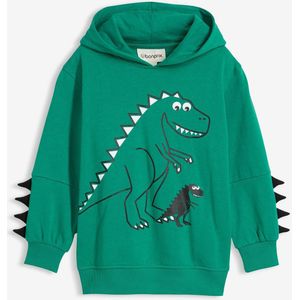 Hoodie met dinoprint