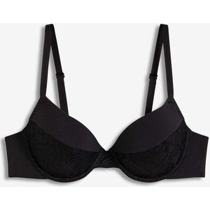 Voorgevormde bh zonder beugels van puur modal