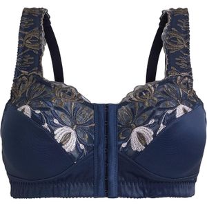 Steun bh met praktische sluiting voorop