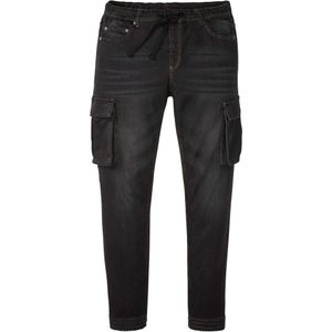 Slim fit cargo instapjeans, straight