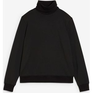 Warm thermoshirt van fleece met col