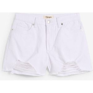High waist short van twill