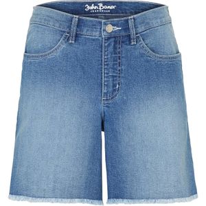 Stretch jeans short, mid waist