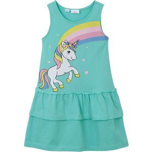 Meisjes jersey jurk van biologisch katoen