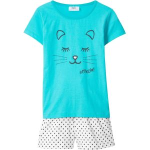 Meisjes shortama van biologisch katoen (2-dlg. set)