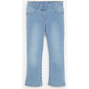 Mid waist bootcut jeans met comfy tailleband