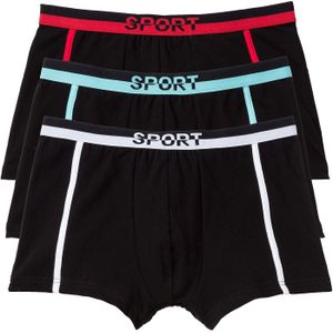 Strakke boxer met katoen (set van 3)