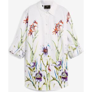 Blouse met bloemenprint