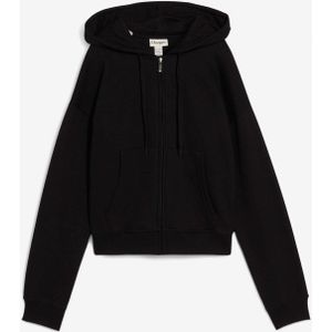 Sweatvest van zacht frotté