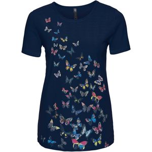 T-shirt met vlinders