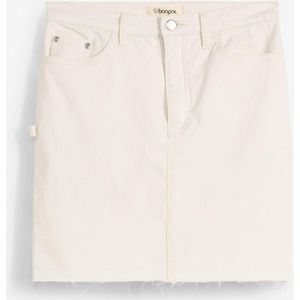 Minirok van een elastische katoenmix