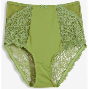 Tailleslip met fijne kant