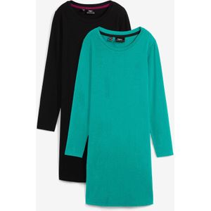 Jersey jurk (set van 2)