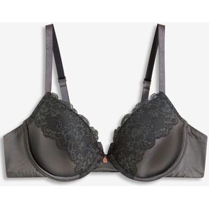 Voorgevormde bh met glanseffect