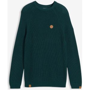 Trui met ronde hals van een zachte katoenmix