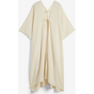 Kaftan strandjurk van gerecycled polyester