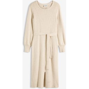 Gebreide jurk van soepele viscose