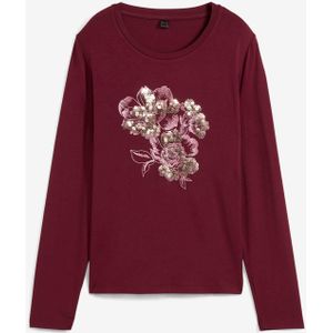 Longsleeve met pailletten