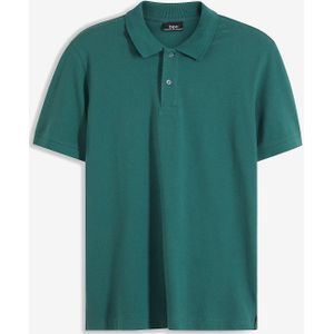 Piqué poloshirt van biologisch katoen