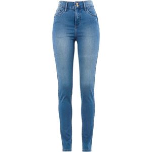 Slim fit jeans high waist, super stretch