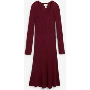 Gebreide jurk van merinowol