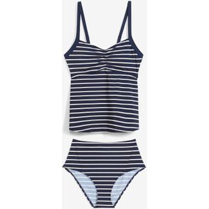 Tankini met strikkoord (2-dlg. set)