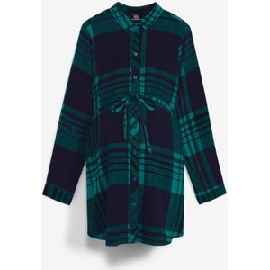 Zwangerschapsblouse / voedingsblouse van flanel