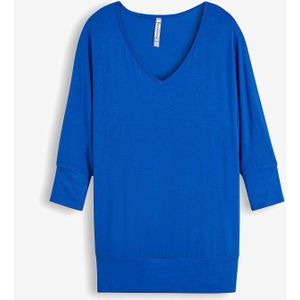 Oversized shirt van soepele viscose