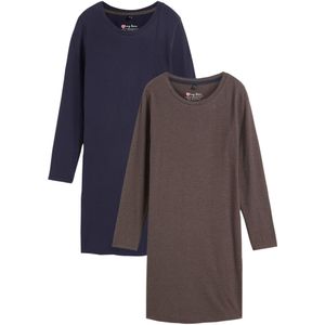 Jersey jurk (set van 2)