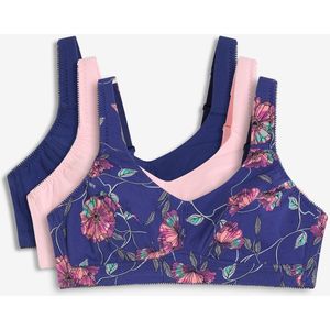 Bh zonder beugels met biologisch katoen (set van 3)