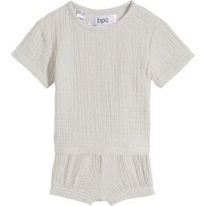 Baby mousseline shirt en korte broek (2-dlg. set)
