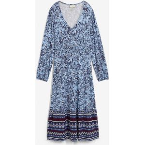 Maxi jurk van een zachte viscose-elastanmix