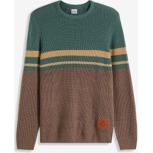 Trui met colourblocking