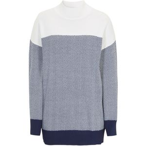 Lange, gebreide trui, oversized