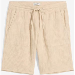 Instapbermuda van mousseline