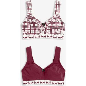 Bh zonder beugels met katoen (set van 2)