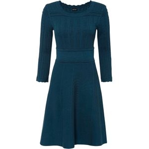 Gebreide jurk met ajourpatroon