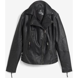 Imitatieleren jas van viscose