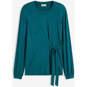 Longsleeve in een zachte viscosemix