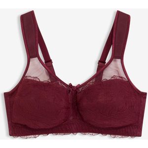 Steun bh zonder beugels met gewatteerde schouderbandjes