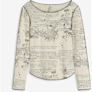 Longsleeve van zacht viscose