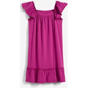 Jersey jurk in een elastische katoenmix