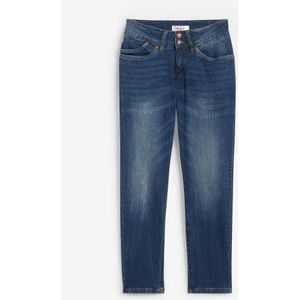 Mom jeans met mid waist