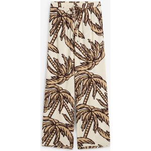 Marlene Dietrich broek van vloeiende viscose