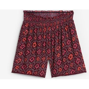 Gedessineerde instapshort met elastische band