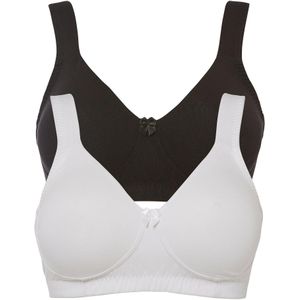 Minimizer T-shirt bh zonder beugels met biologisch katoen (set van 2)