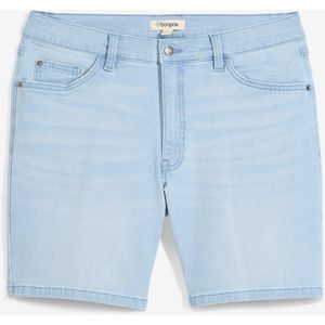 Jeans stretch short, loose fit extra wijd