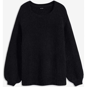 Fluffy, oversized trui